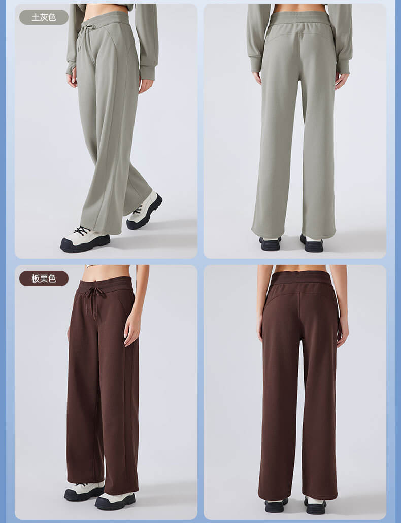 Women_Straight_Leg_Fleece_Sweatpants_Athletic_Pants