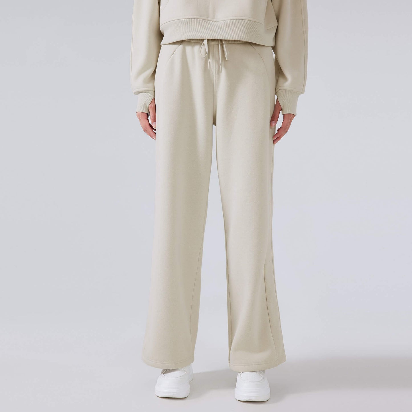 Women_Straight_Leg_Fleece_Sweatpants_Athletic_Pants