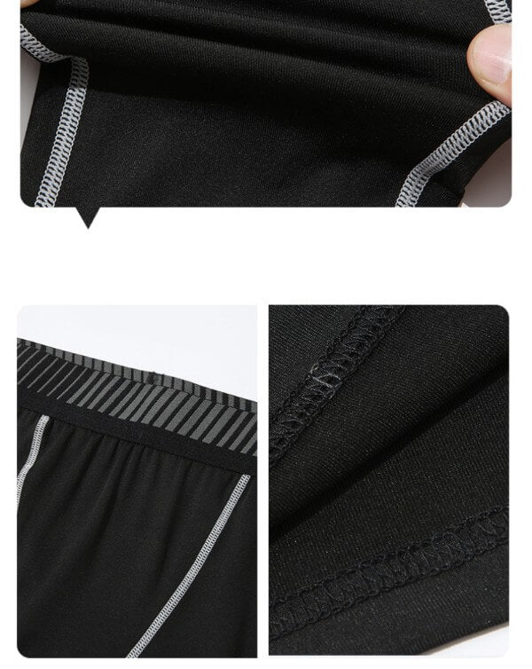 wholesale_Youth_Boys_Girls_Thermal_Compression_Shirt_Fleece_Turtle_Neck_Top_Athletic_Leggings