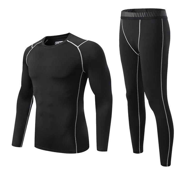 wholesale_Youth_Boys_Girls_Thermal_Compression_Shirt_Fleece_Turtle_Neck_Top_Athletic_Leggings