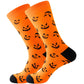wholesale_halloween_socks_Skeleton_Pumpkin_Socks_vendor