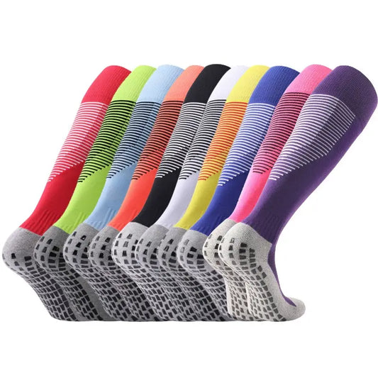 wholesale_over_Knee_Non_Slip_Cushion_Football_Socks_supplier