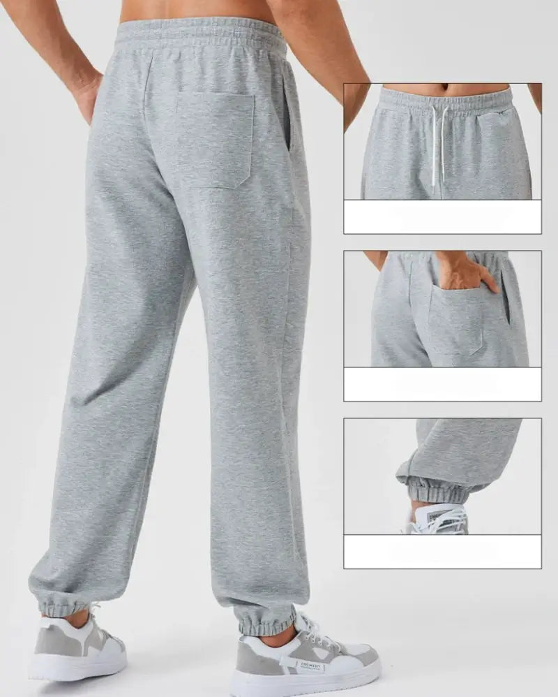 wholesale_quarter_zip_sweatshirts_sweatpants_grey_for_men