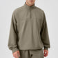 wholesale_quarter_zip_sweatshirts_sweatpants_grey_for_men