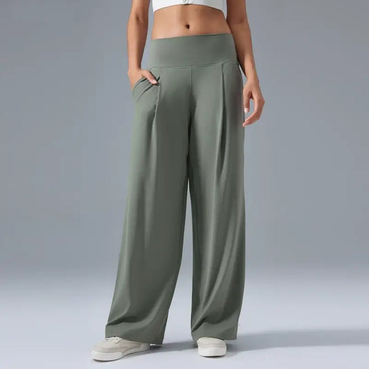 wholesale_women_high_waisted_pocket_wide_leg_work_pants