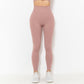 Fashion Training High Waist Pants Sports Running Solid Color Wholesale Activewear Pants