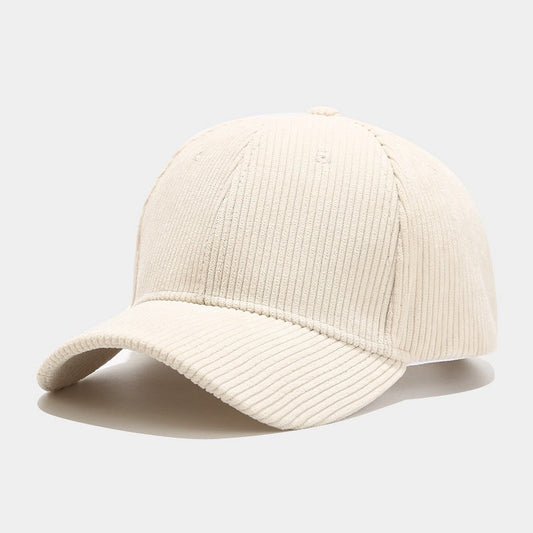 Wholesale_Retro_Corduroy_Peaked_Cap_Solid_Color_Casual_Women_Hats
