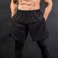 Men's Solid Casual Fitness Shorts