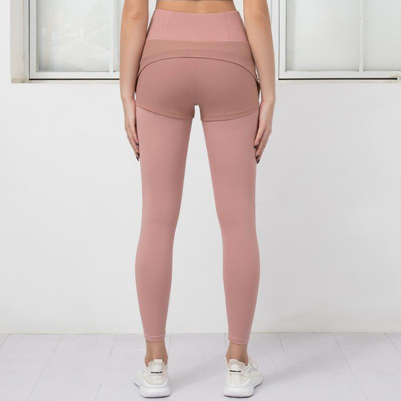 Two Pieces Compression Running Leggings