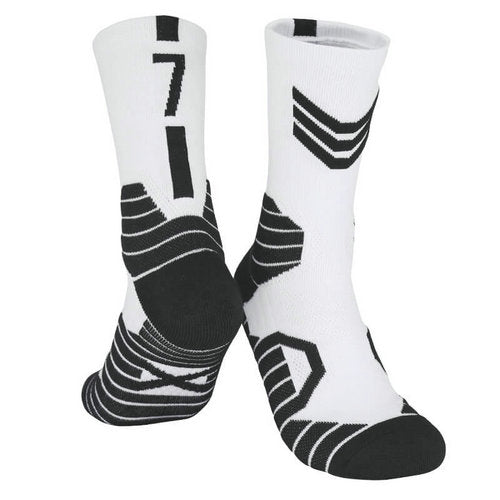 Professional Basketball Socks with Number