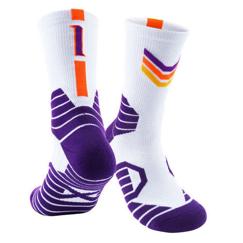 Professional Basketball Socks with Number