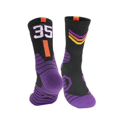 Professional Basketball Socks with Number