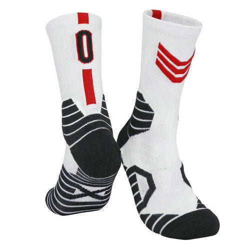 Professional Basketball Socks with Number