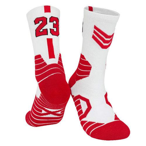 Professional Basketball Socks with Number