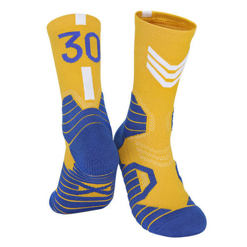 Professional Basketball Socks with Number