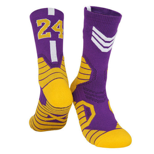 Professional Basketball Socks with Number