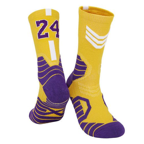 Professional Basketball Socks with Number