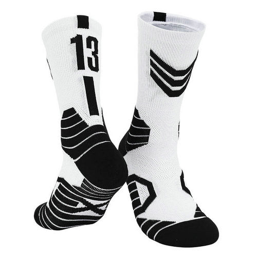 Professional Basketball Socks with Number