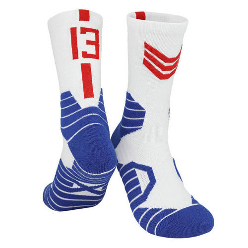 Professional Basketball Socks with Number