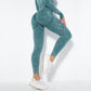 Seamless Washed Knit Women Fitness Yoga Pants Wholesale Leggings